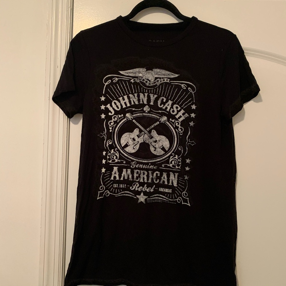 Johny Cash Black T-Shirt
